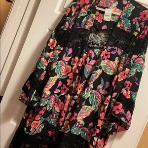 Plus size kimono
